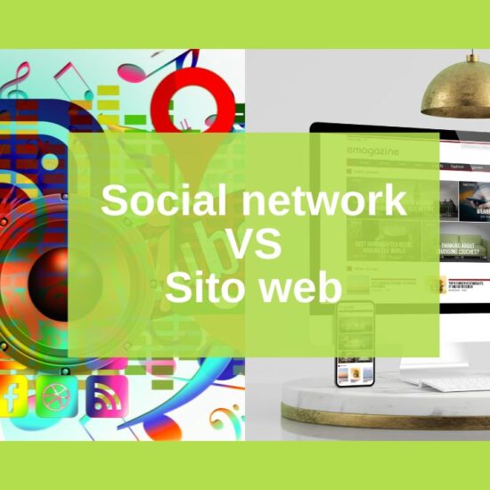 sito web o social network