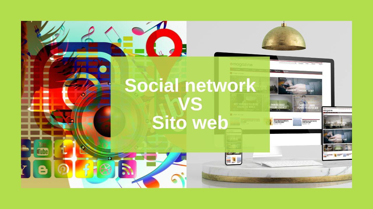 sito web o social network